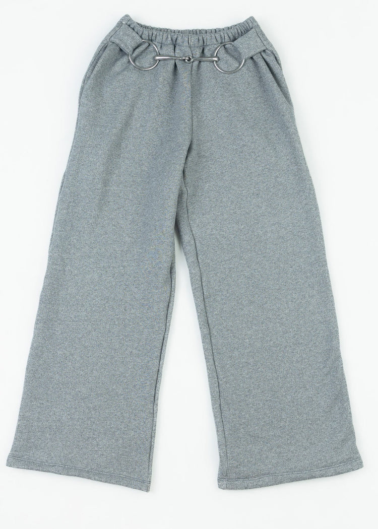 Pants charcoal flat