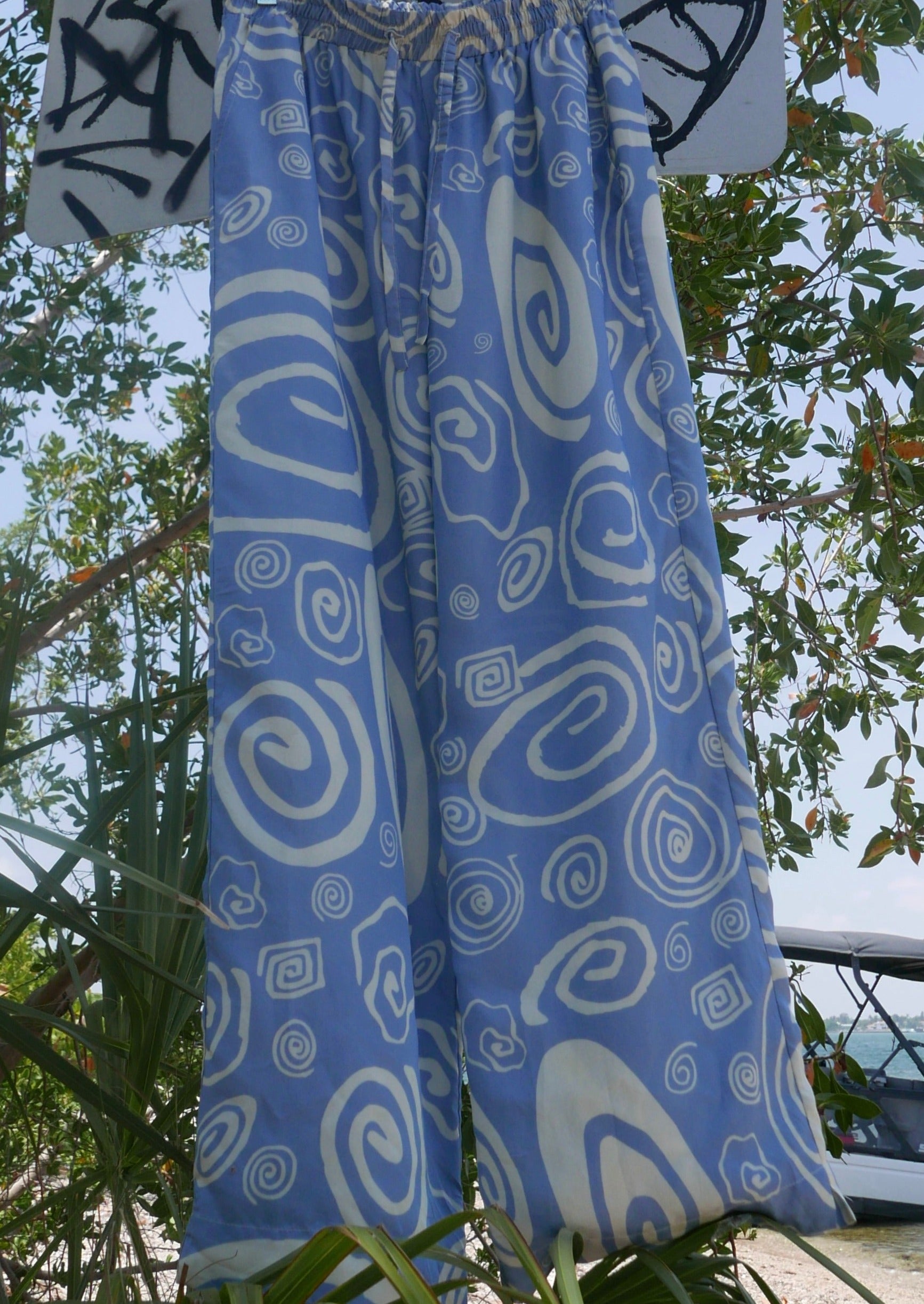 Floaty PJ Pant- vortex print