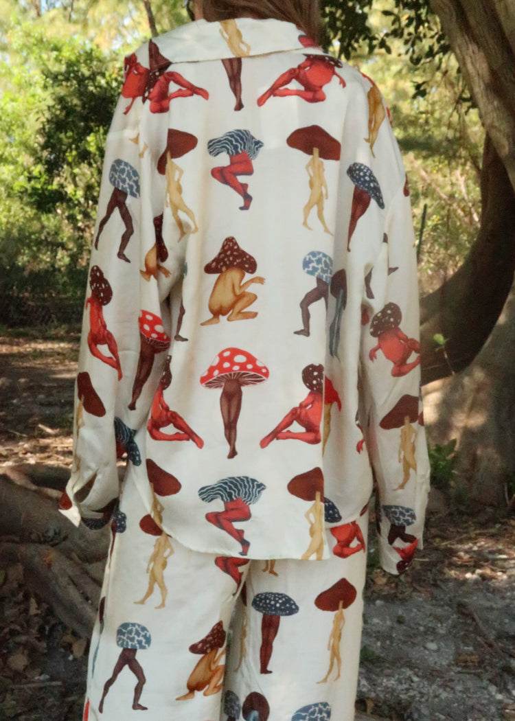 Magic Mushroom PJ Top