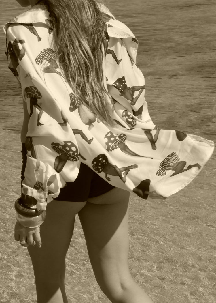 Magic Mushroom PJ Top