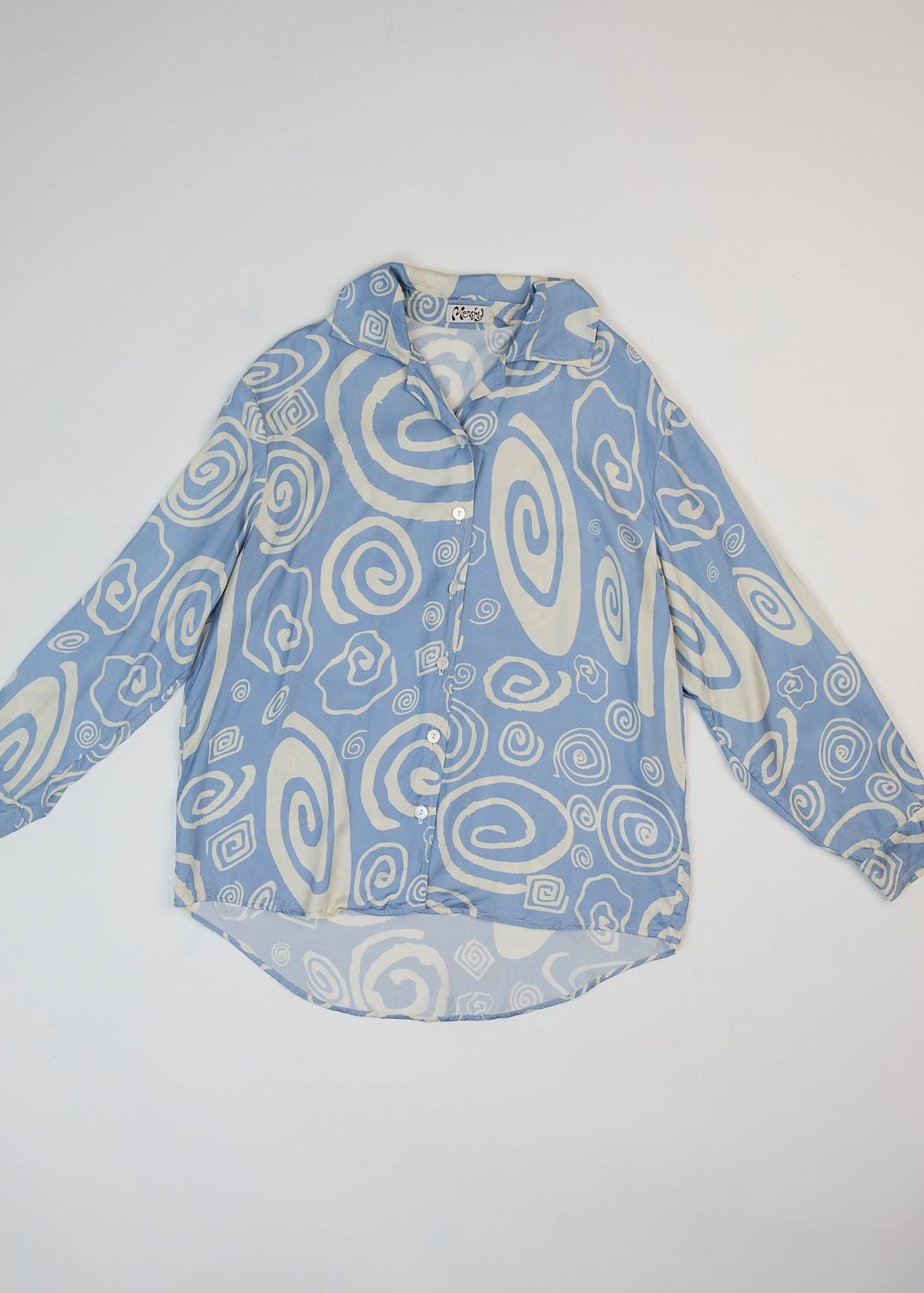 Floaty Pj Top- vortex print