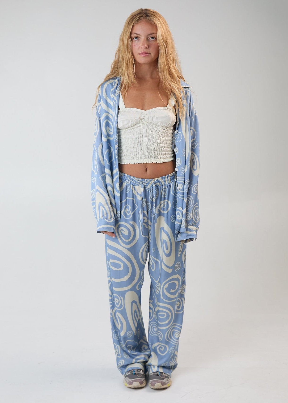 Floaty PJ Pant- vortex print