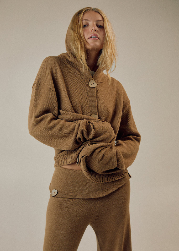 Cuddle Cardigan- Camel