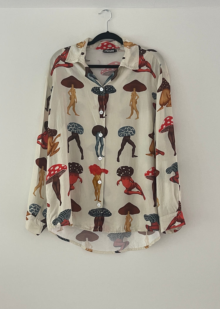 Magic Mushroom PJ Top