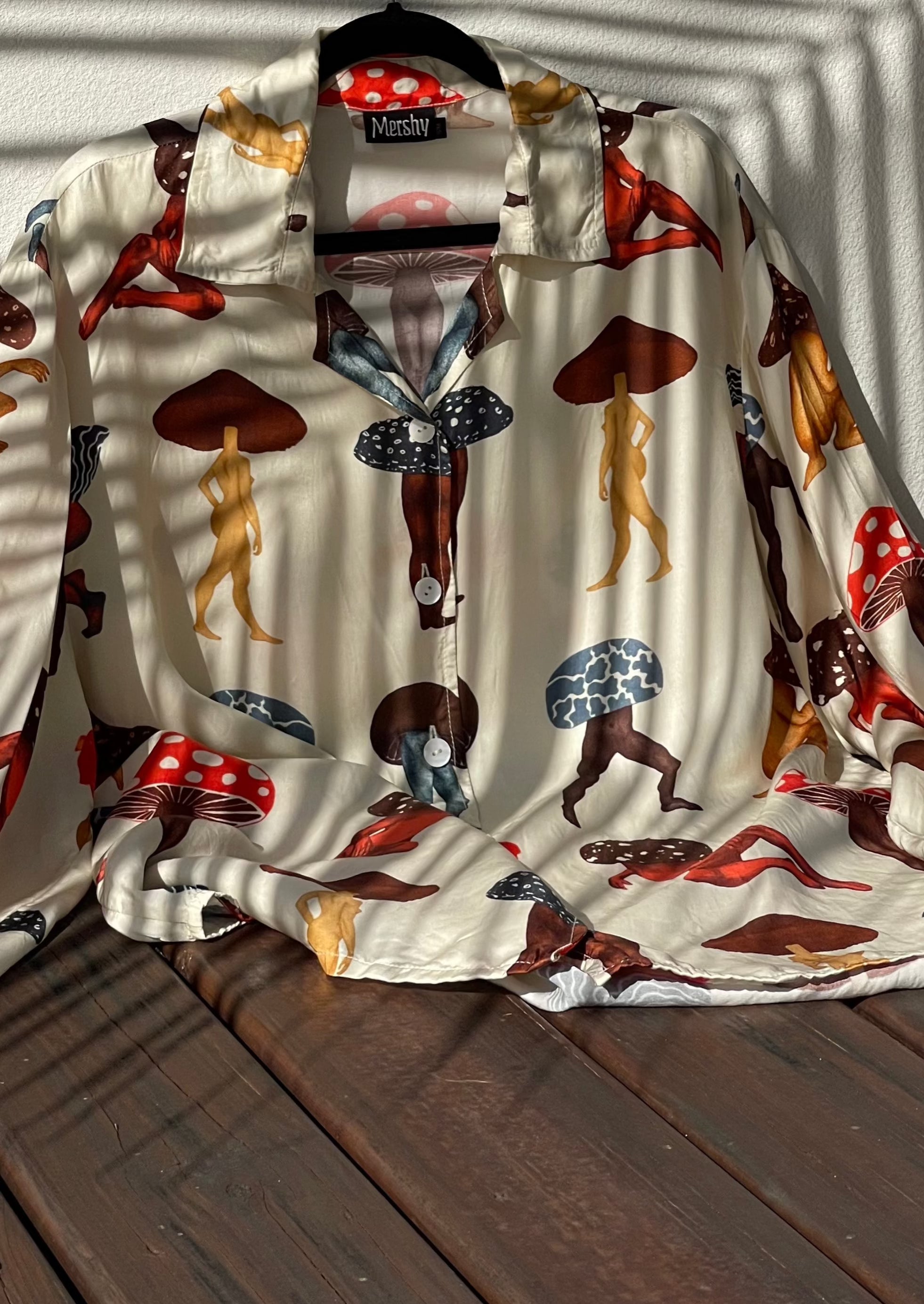 Magic Mushroom PJ Top