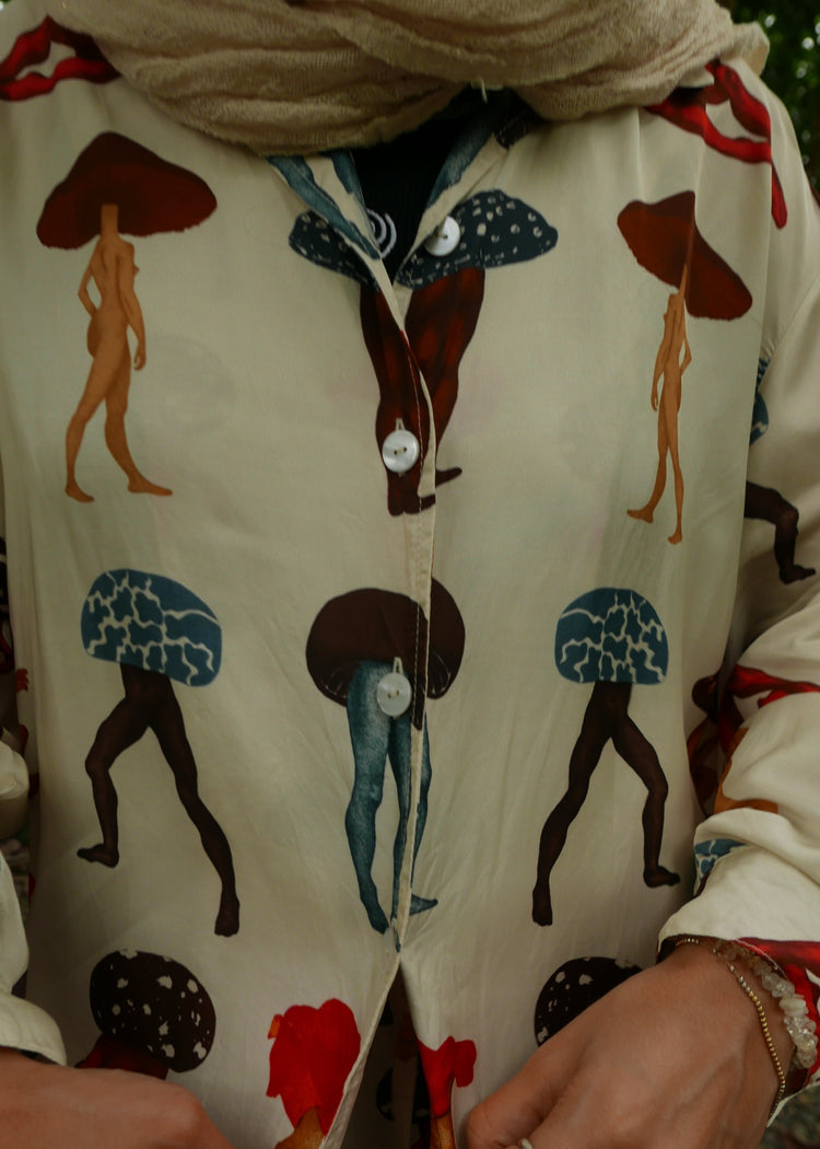 Magic Mushroom PJ Top